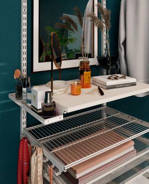 Панель с крючками боковая GHB-40 белая